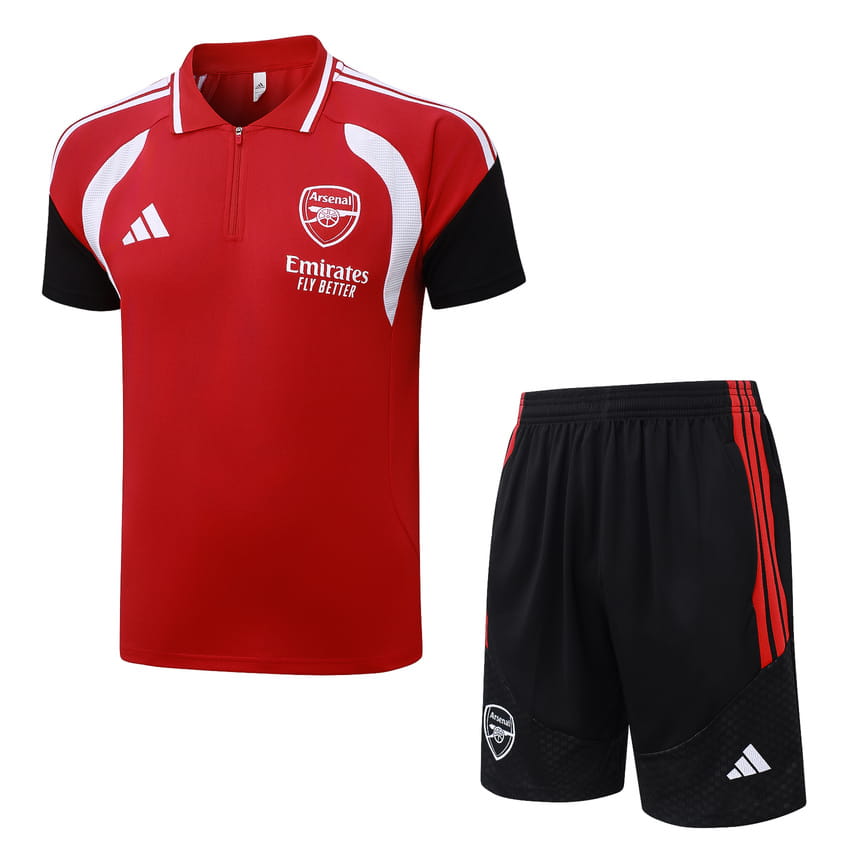 Trainingspak Polo Arsenal 2026/27 Rood Licht