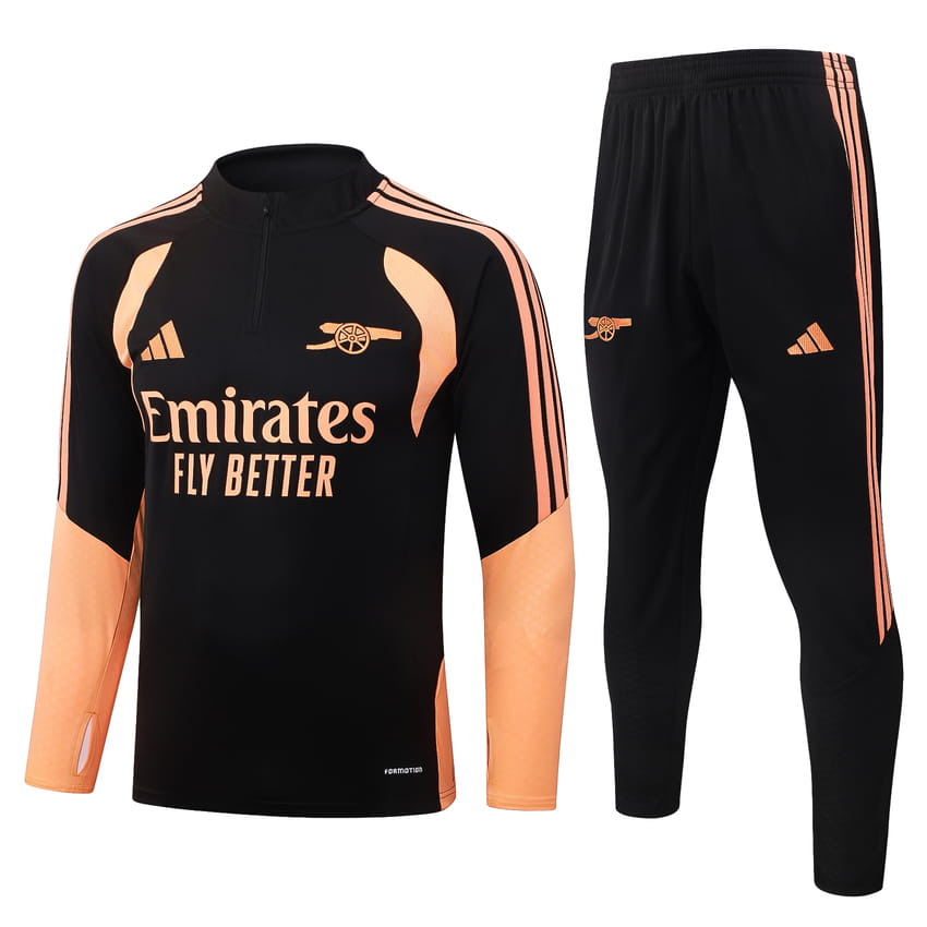 Trainingspak Training Arsenal 2026/27 Zwart Oranje