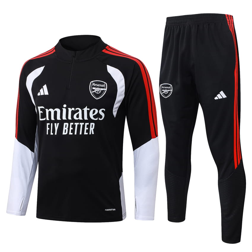 Trainingspak Training Arsenal 2026/27 Zwart Rood
