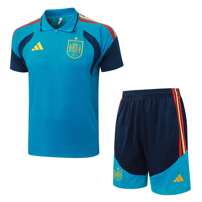 Trainingspak Polo Spanje 2026/27 Blauw Licht