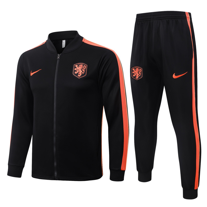 Trainingspak Nederland 2026/27 Zwart Oranje