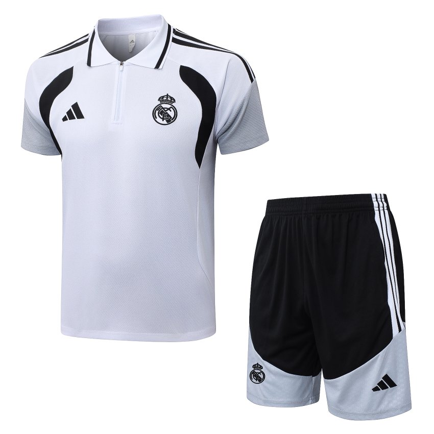 Trainingspak Polo Real Madrid 2026/27 Wit Zwart