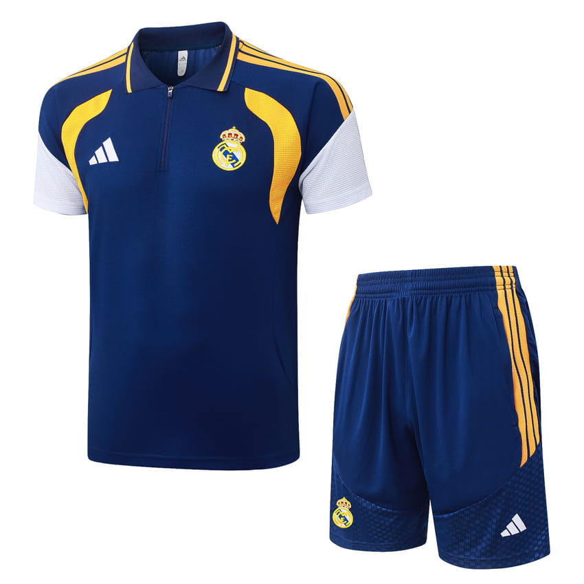 Trainingspak Polo Real Madrid 2026/27 Blauw Donker