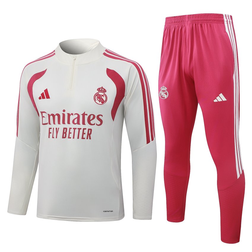 Trainingspak Training Real Madrid 2026/27 Beige Rood