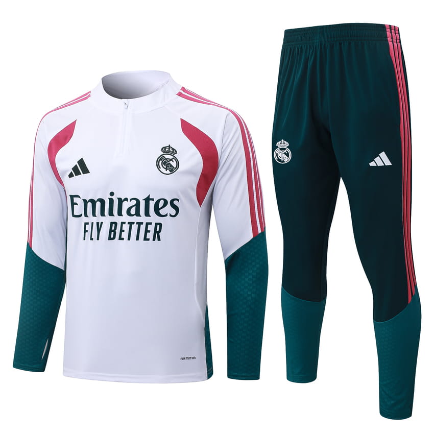 Trainingspak Training Real Madrid 2026/27 Wit Rood