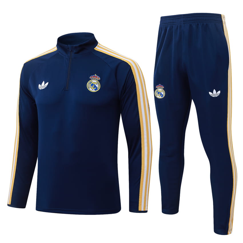 Trainingspak Training Real Madrid 2026/27 Blauw Donker