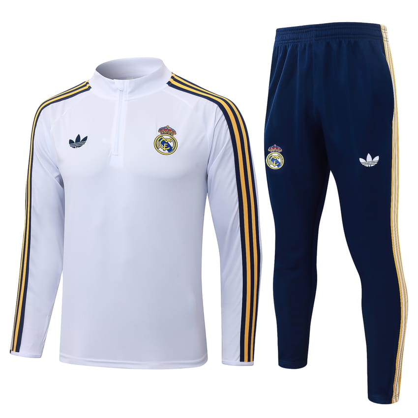 Trainingspak Real Madrid 2026/27 Wit Licht