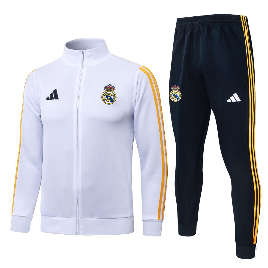 Trainingspak Real Madrid 2026/27 Wit Geel