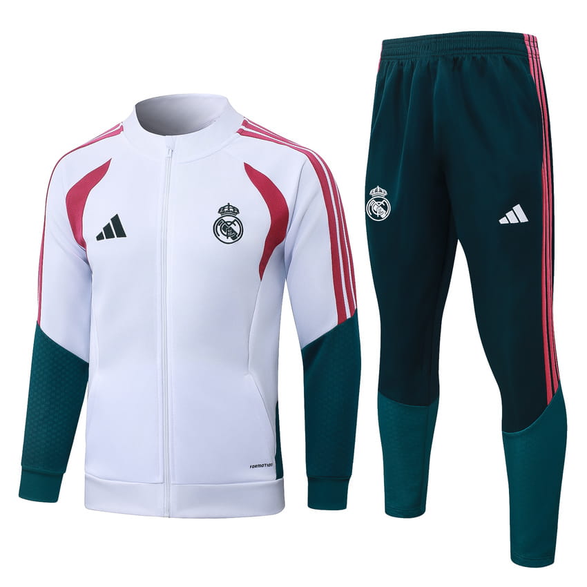 Trainingspak Real Madrid 2026/27 Wit Rood