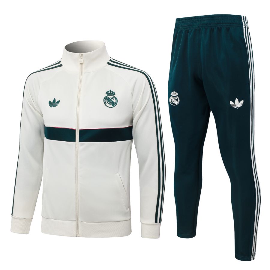 Trainingspak Real Madrid 2026/27 Wit Groen