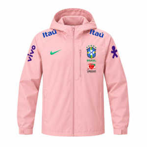 Jas Seleção Brazilië Roze