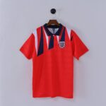 Shirt Engeland 1992 Uit