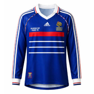 Shirt Frankrijk Lange Mouwen 1998 Thuis