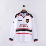 Shirt Manchester United Lange Mouwen 1998-1999 Uit