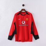 Shirt Manchester United Lange Mouwen 2002-2003 Thuis