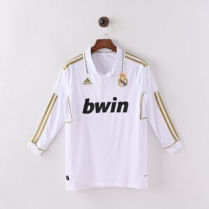 Shirt Real Madrid Lange Mouwen 2011-2012 Thuis